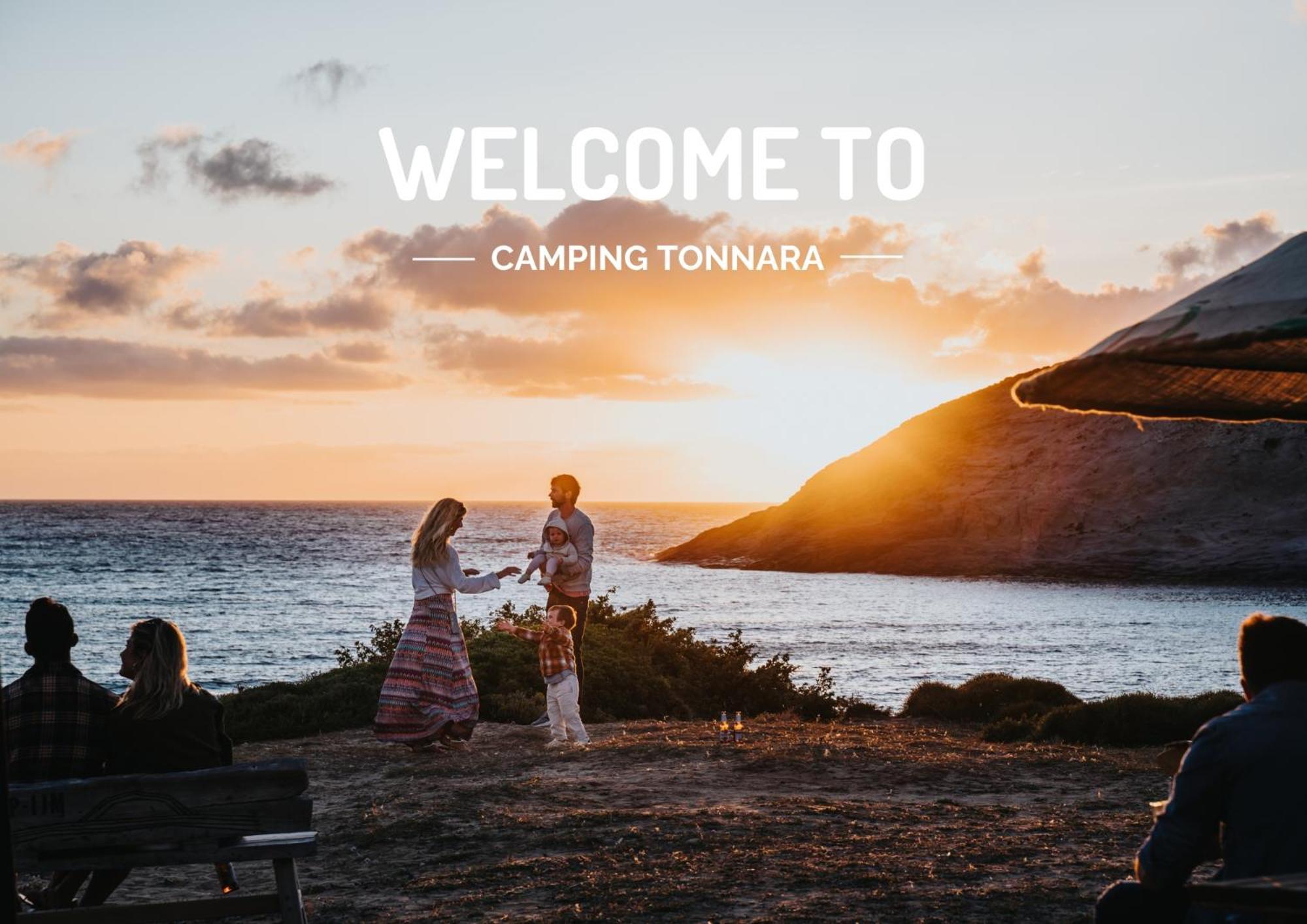 Camping Tonnara Cala Sapone Bagian luar foto